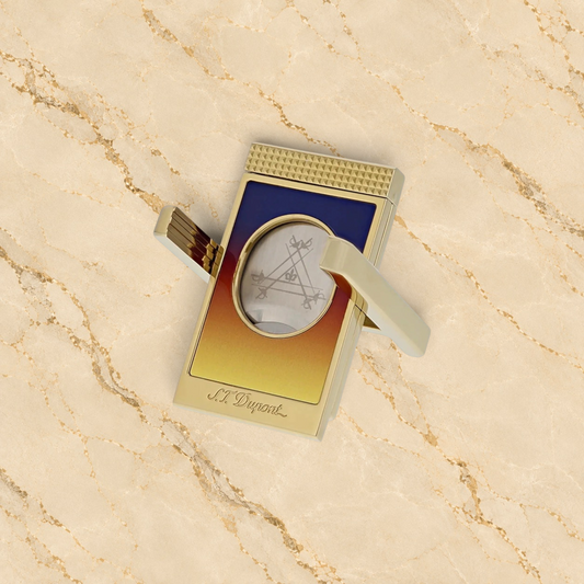 S.T. Dupont Cigar Cutter & Cigar Stand – Montecristo Edition