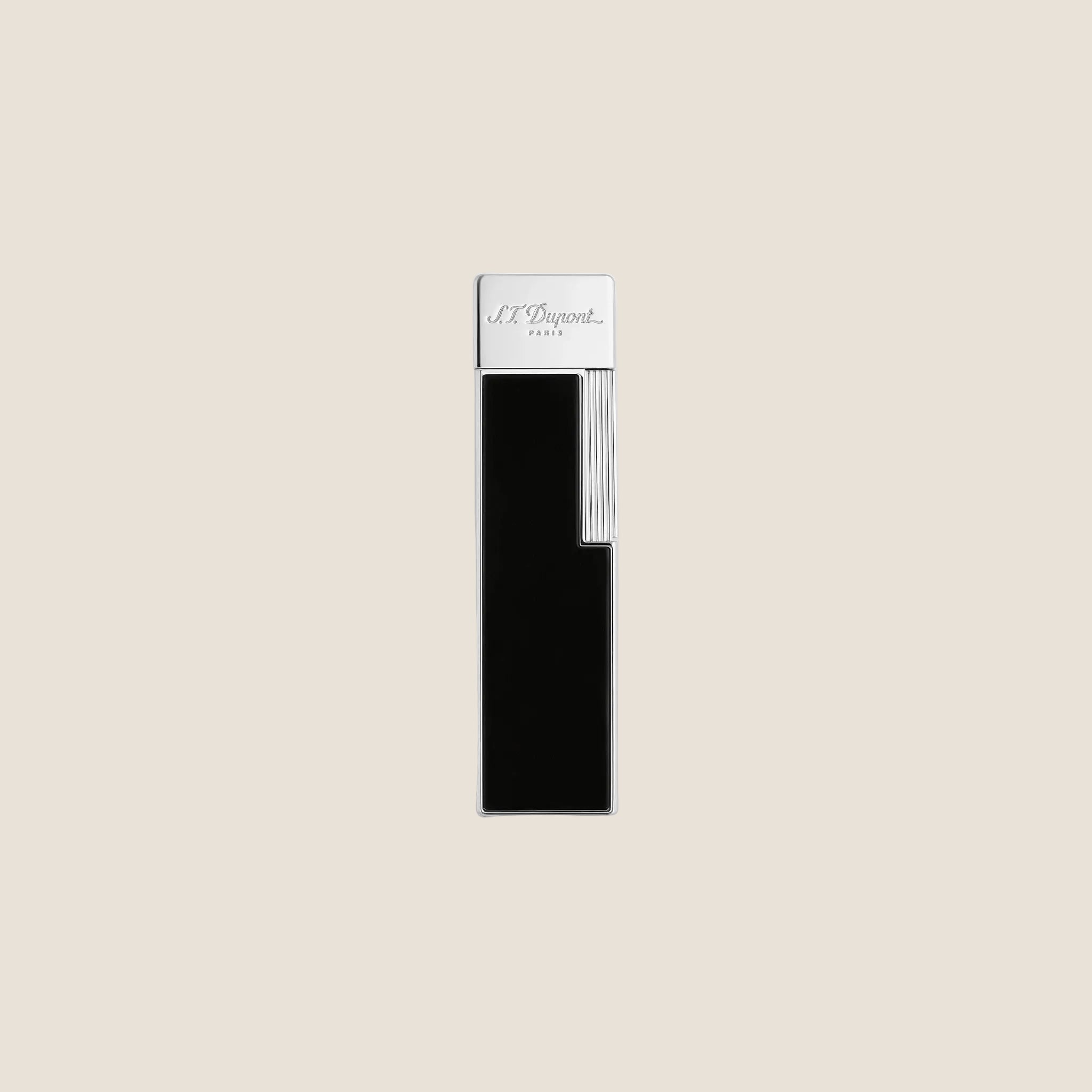 S.T. Dupont Twiggy Blue & Chrome Lighter
